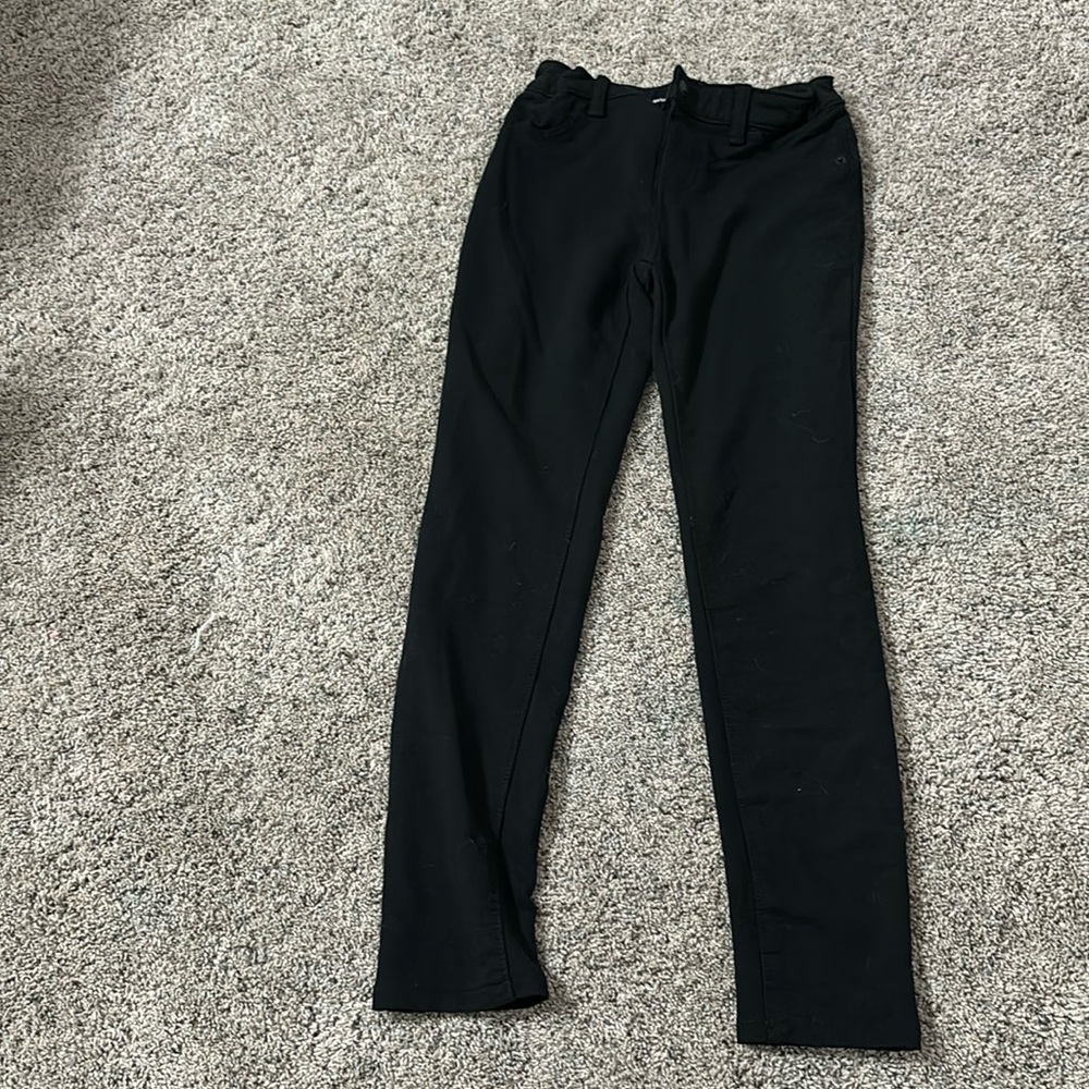 Black, jeggings